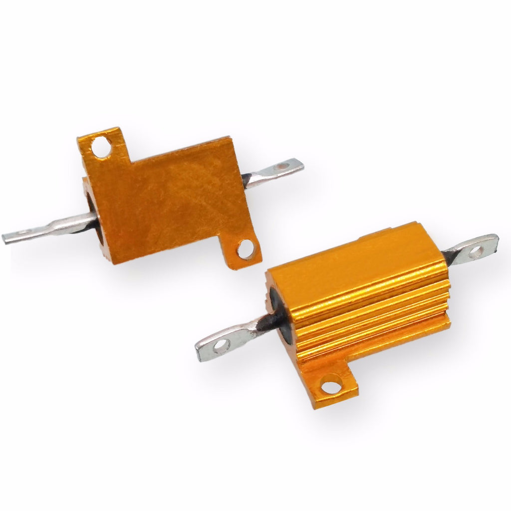 US Stock 5x 470 ohm 470R 10W Watt Aluminum Housed Metal Case Wirewound Resistors