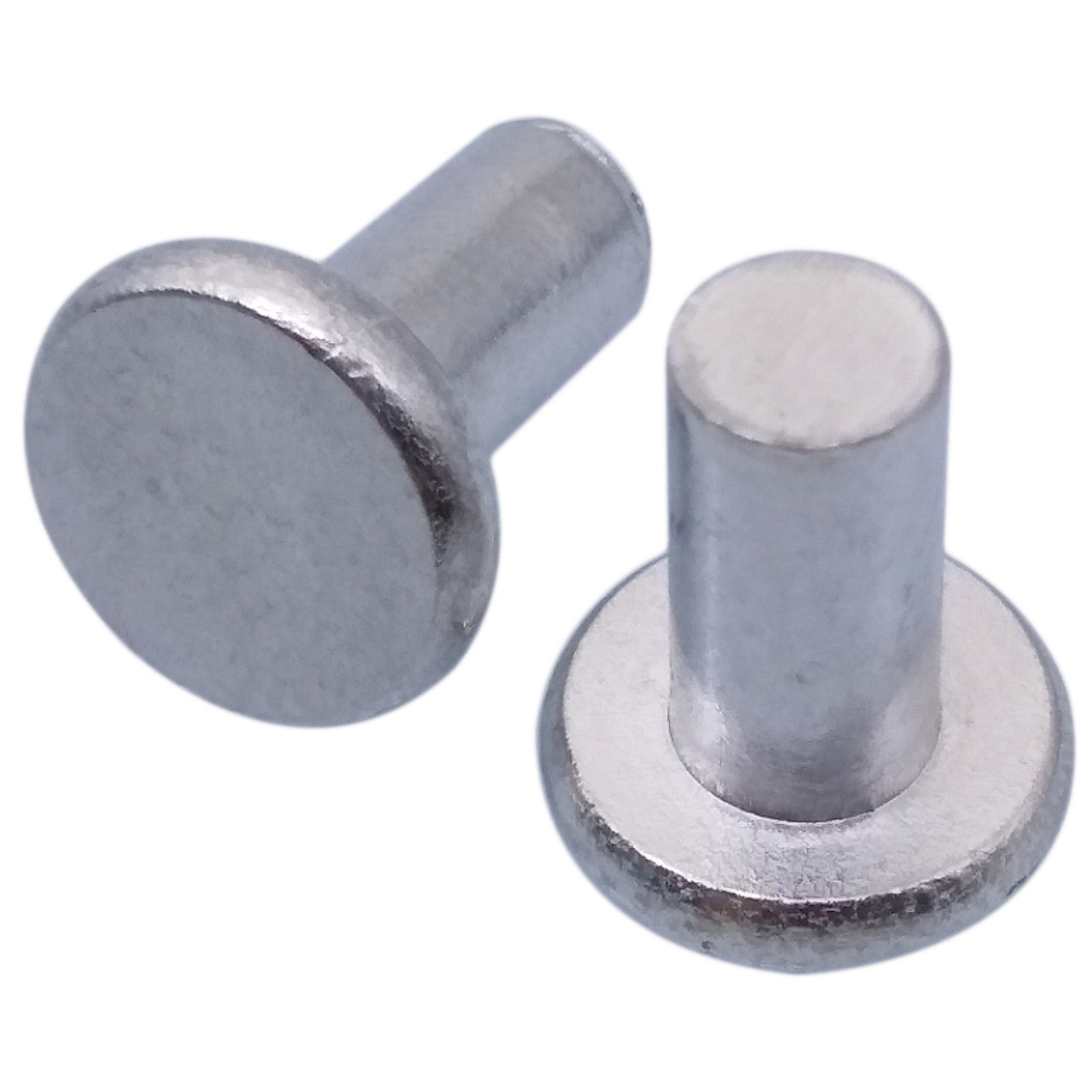AU Stock 100x 5mm Dia 10mm Shank CSK Flat Countersunk Head Aluminum Solid Rivets
