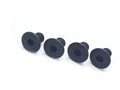 US Stock 50pc M4 x 6mm Grade 10.9 Flat Countersunk Hex Socket Bolts Screws Black