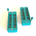 2x 32 Pin 2.54mm ZIF ZIP IC Test DIP Board Socket Universal 232-3345