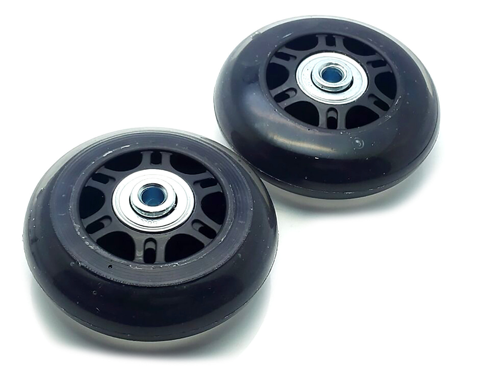 2Set OD 70mm Luggage Suitcase Replacement Wheels Axles Repair Wrench 24mm