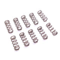 10x 0.6mm Wire Dia Stainless Steel Compression Spring Pressure OD 4mm Length 10