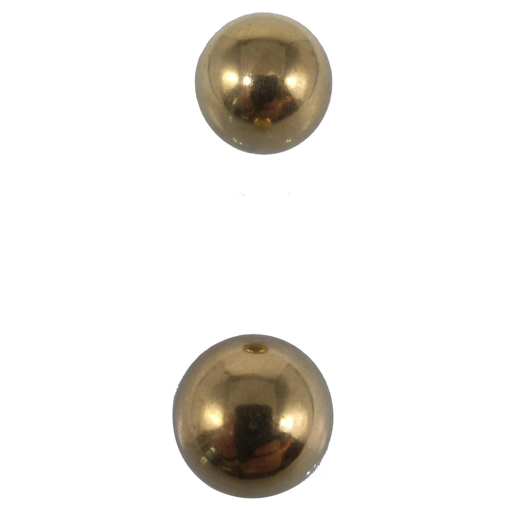 US Stock Pack of 2 Balls 3/4" 19.05mm Solid Brass Bearing Balls