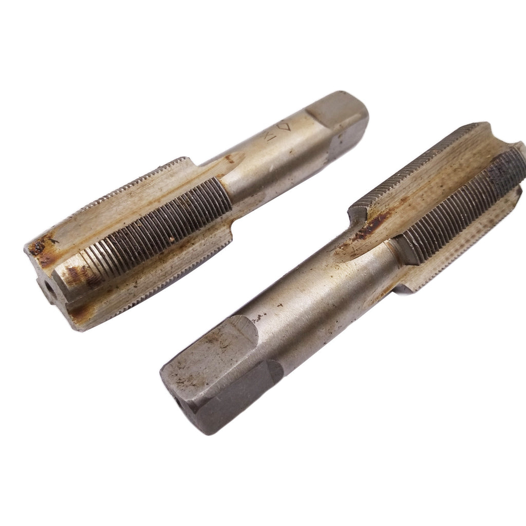 HSS 22mm x 1 Metric Taper & Plug Tap Right Hand Thread M22 x 1mm Pitch