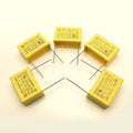 US Stock 5x Polyproplene Safety Capacitors 1uF 105K 10% MKP X2 275VAC Pitch 27mm