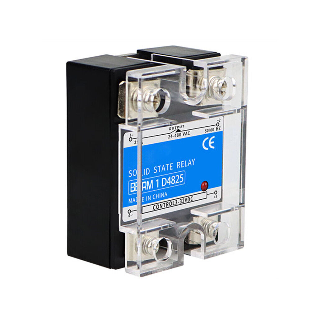 AU Stock Solid State Relay Input DC 3-32V to Output AC 24-480V Single-phase 80A