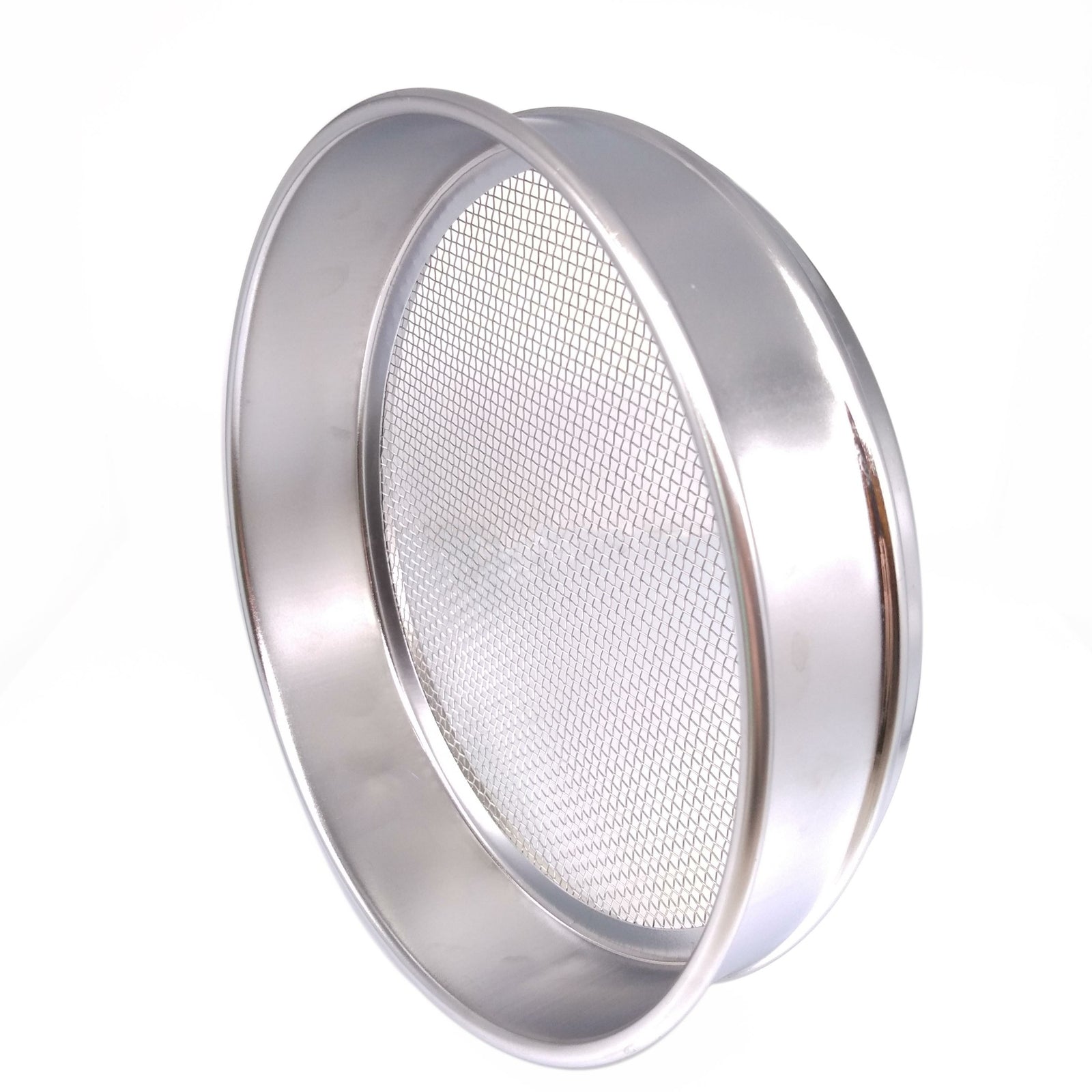 1pc 8 Mesh 2.5mm Aperture Lab Standard Test Sieve Stainless Steel Dia 200mm