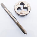 US Stock HSS M4 x 0.5mm Tap & M4 x 0.5mm Die Metric Thread Right Hand