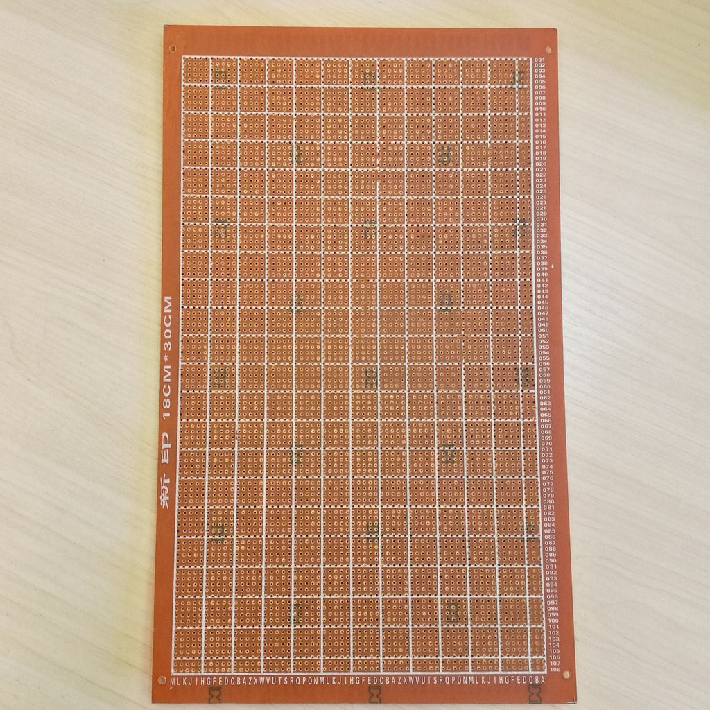 AU Stock 2pcs Prototype PCB Universal Bread Board 18 x 30cm Sigle Side Copper