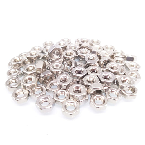 200pcs M5 Metric Thread Insert Screw Fastener Stainless Steel Hex Nut