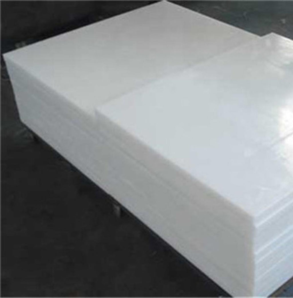 US Stock 6mm ±10% x 200mm x 200mm White UHMW Plastic Sheet Plate