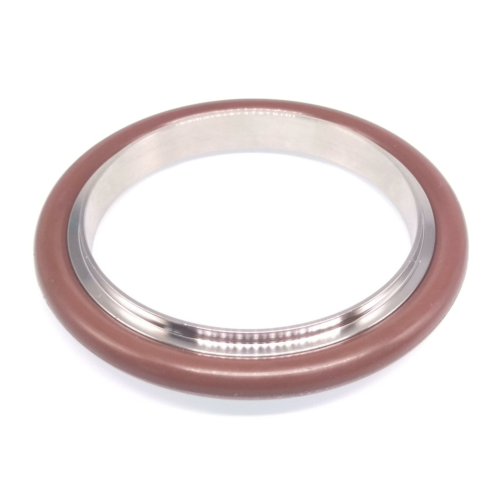 US Stock 5pcs KF-50 NW-50 Vacuum Center Ring made of SS304 with O-ring
