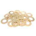100pcs M8 Brass Flat Washers