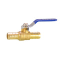 19mm Ball Valve Hose Tail End Joiner Water Gas Fuel Line Shut-off Pipe Fitting