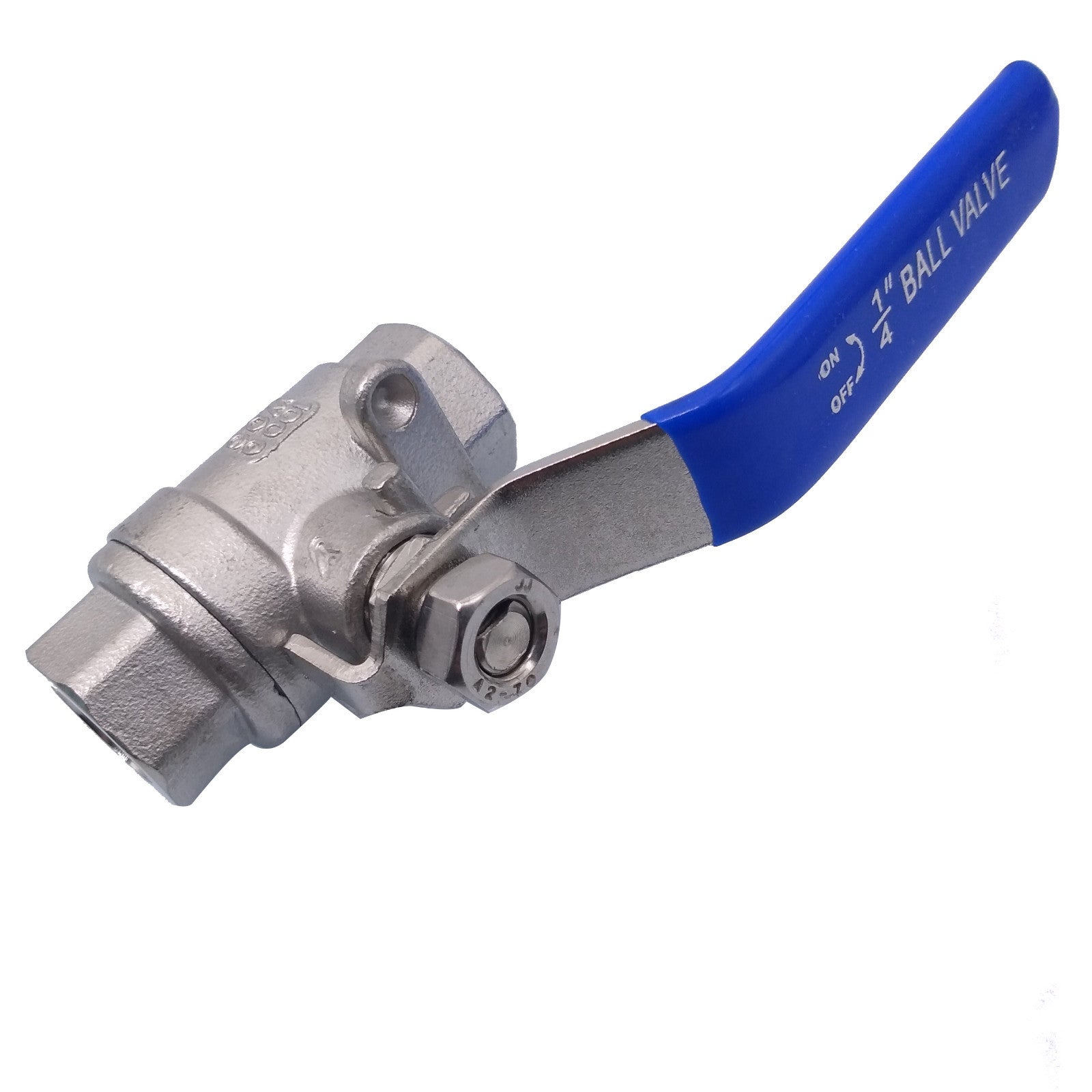US Stock 1/4" NPT Female 304 Stainless Steel Full Port Ball Valve WOG1000