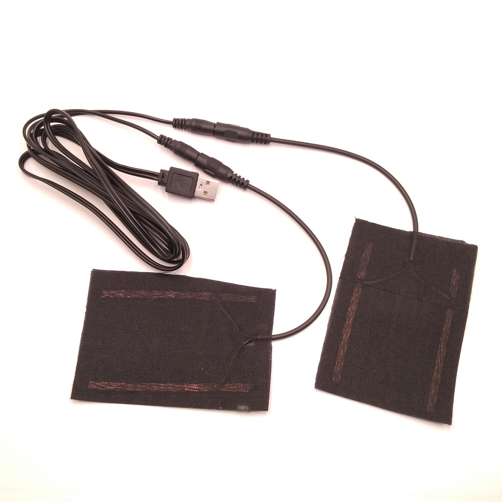 US Stock 2x Protable USB Heating Heater Warm Plate for Shoes Golves Mouse Pad