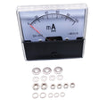US Stock Analog Panel AMP Current Ammeter Meter Gauge DH-670 0-100mA DC