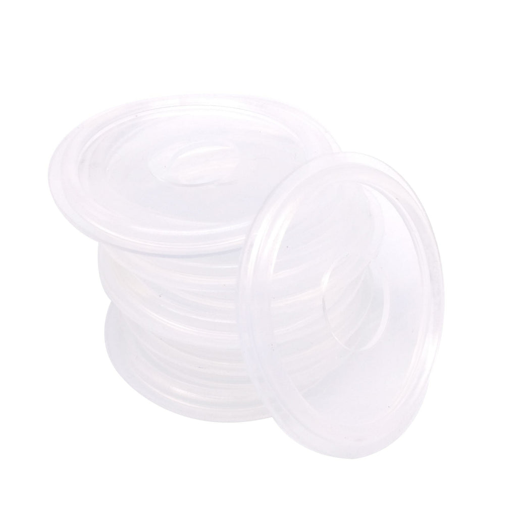 10pcs 19mm Sanitary Tri Clamp Silicon Gasket Fits 50.5mm OD Type Ferrule Flange