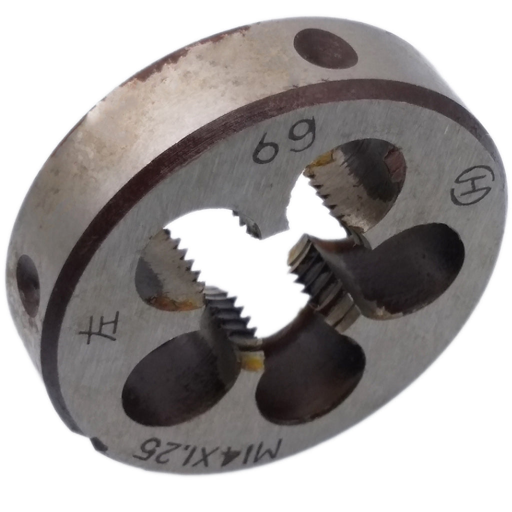 US Stock New HSS 14mm x 1.25 Metric Die Left Hand Thread M14 x 1.25mm Pitch