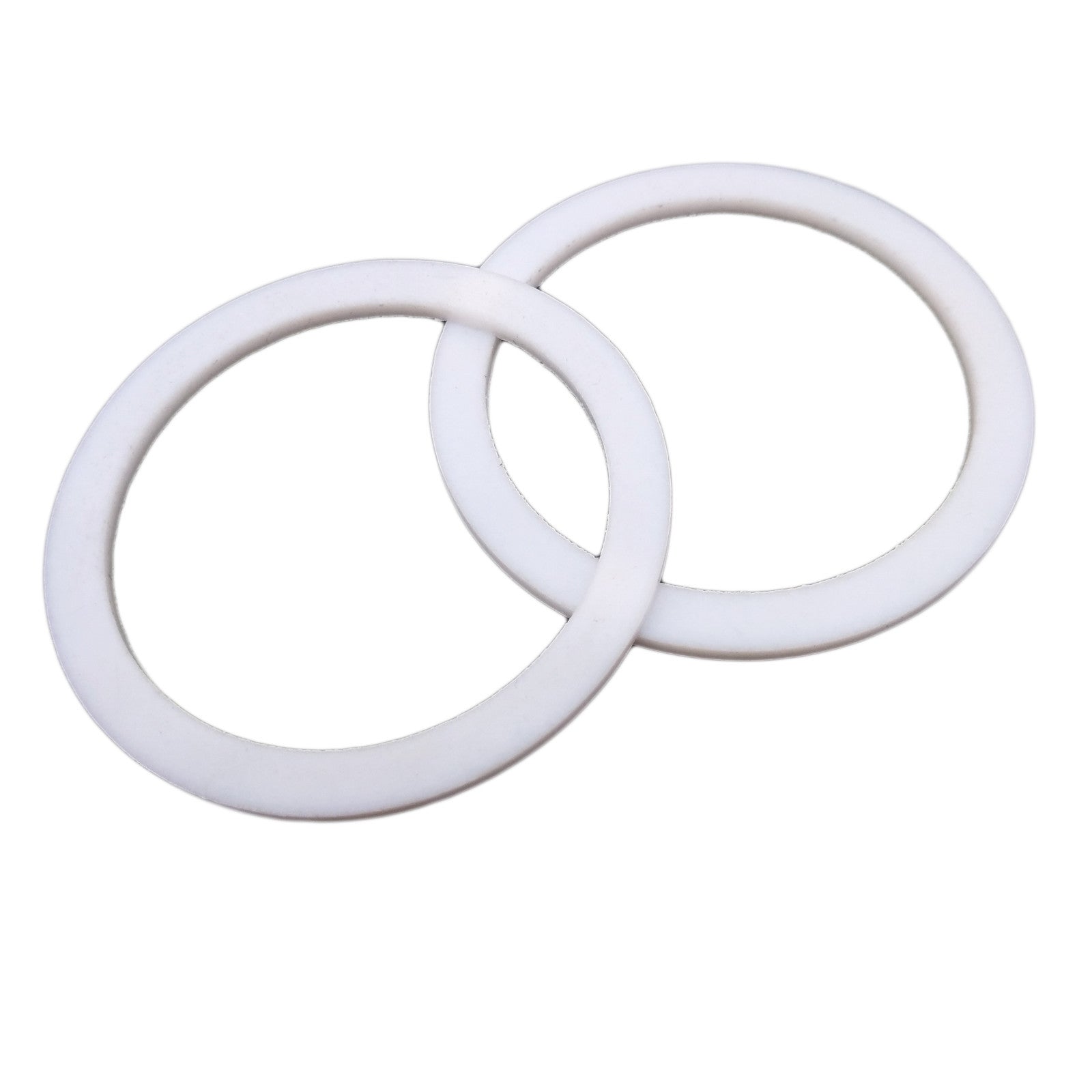 10pcs New Polytetrafluoroethylene PTFE Washer Gasket 2" 56mm x 45mm x 2mm