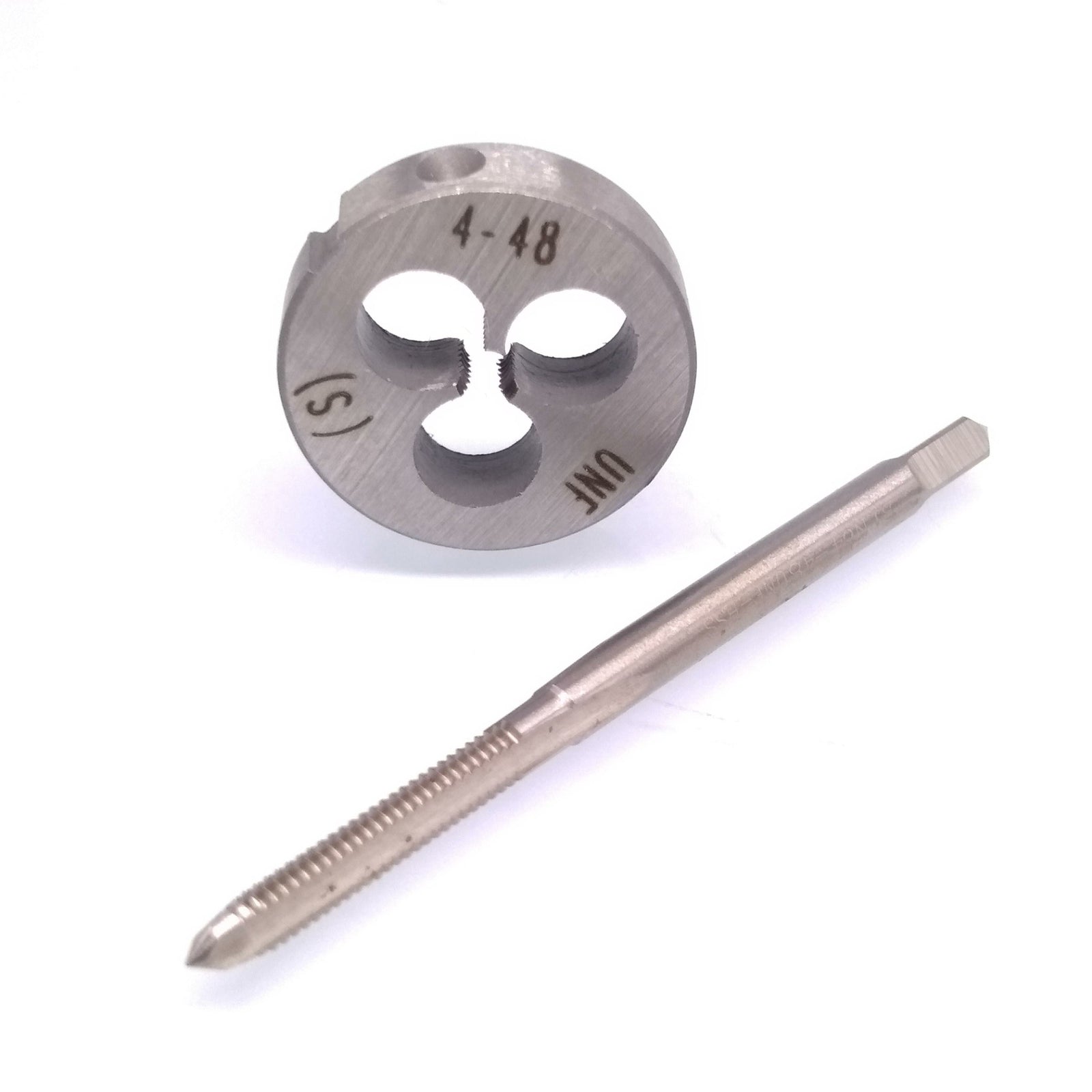US Stock HSS 4-48 UNF Tap & 4-48 UNF Die Right Hand
