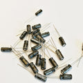 50pcs Electrolytic Capacitors 100uF 100mfd 25V +105℃ Radial 5 x 11mm
