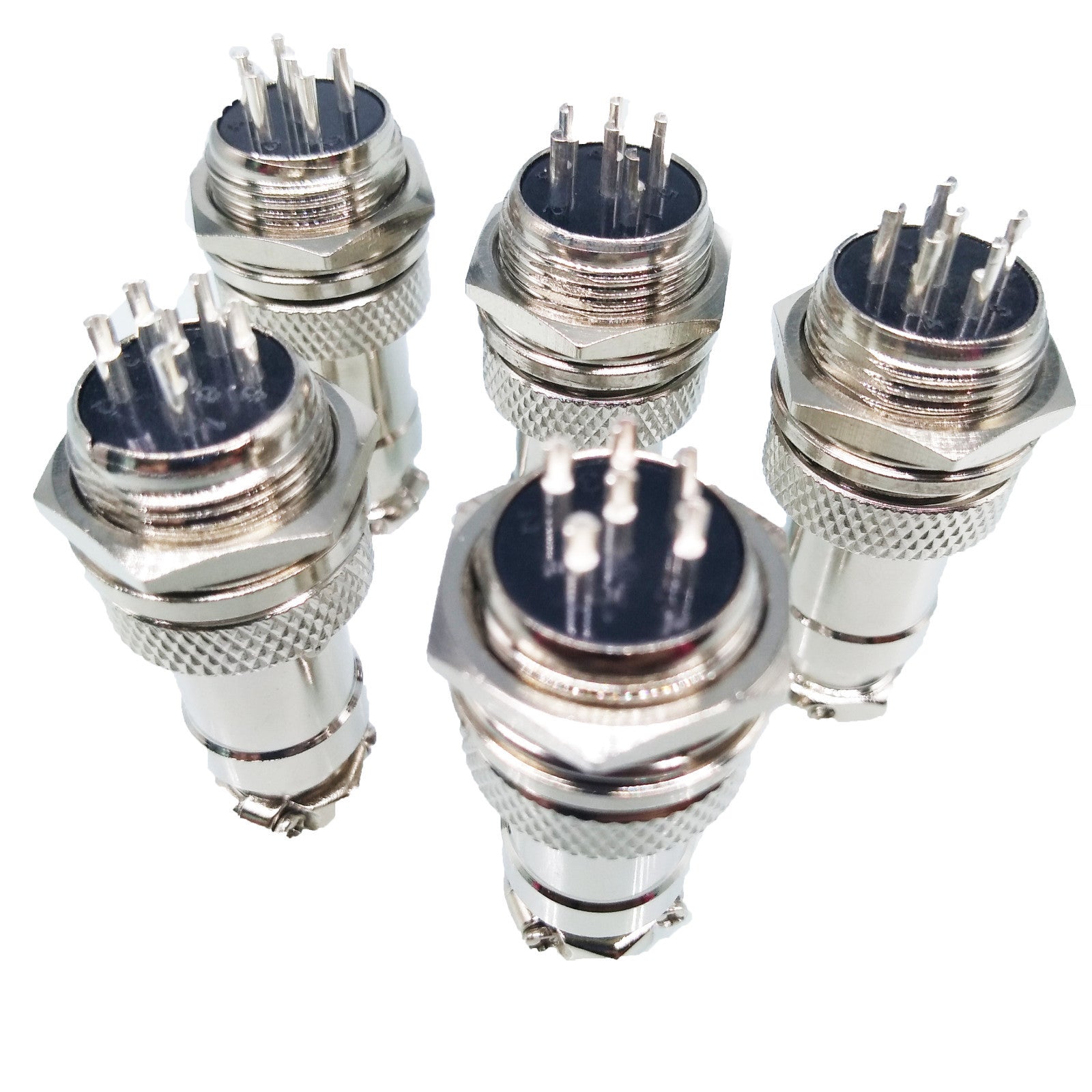 5 Pair Aviation Plug 6 Pin Male Female Panel Wire Connector 16mm GX16-6