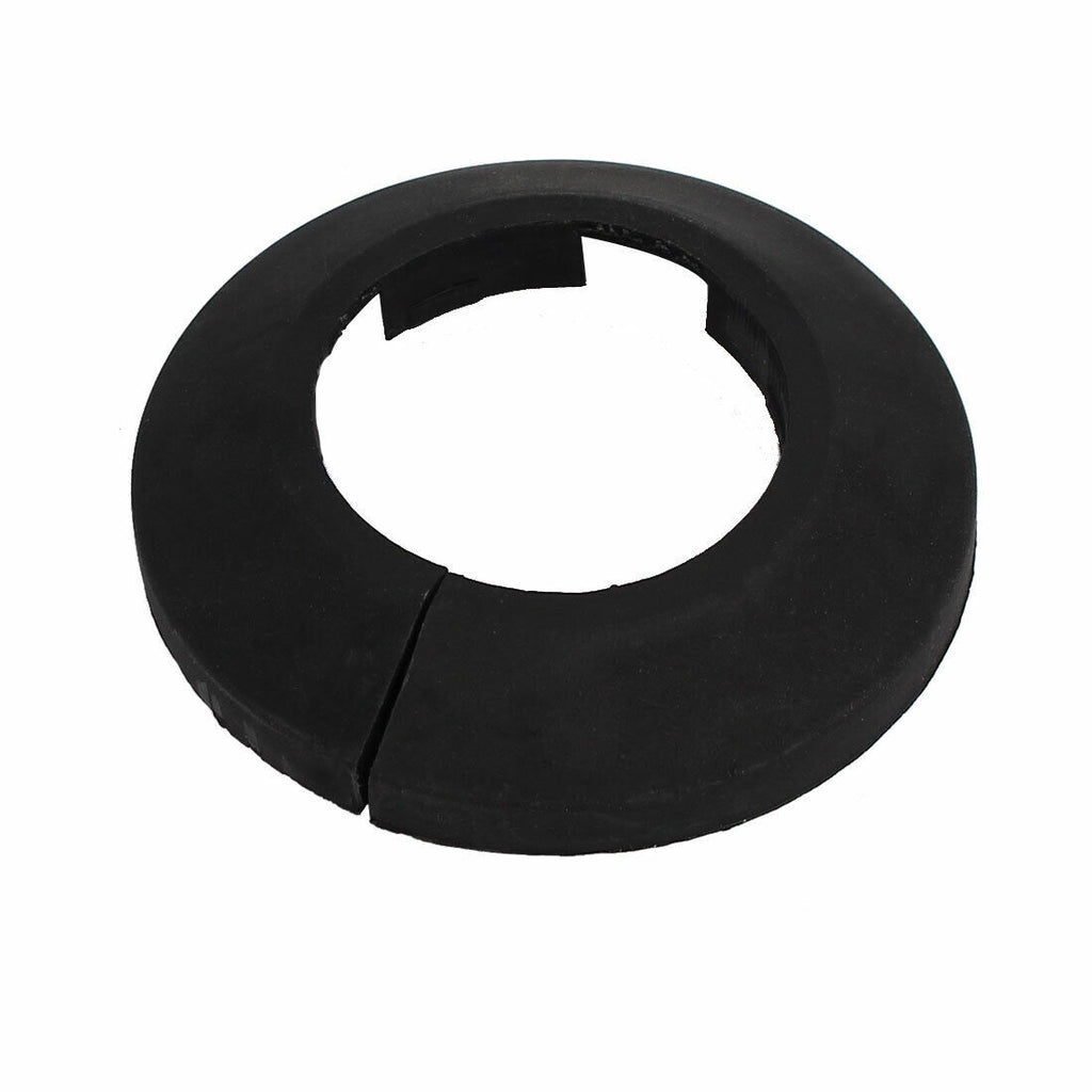 32mm Plastic Wall Flange Radiator Water Pipe Cover  Black