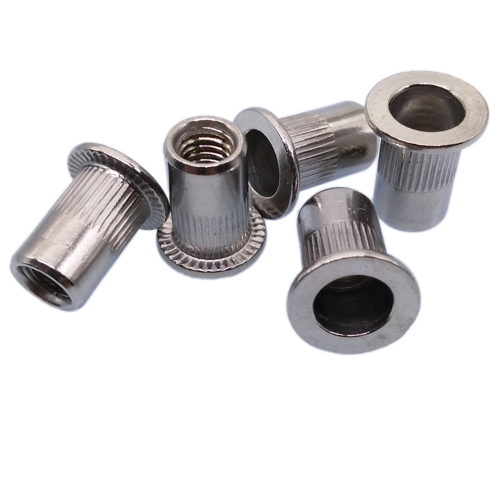 25pcs M6x1x15mm LFK Stainless Steel Rivet Nut Rivnut Insert Nutsert
