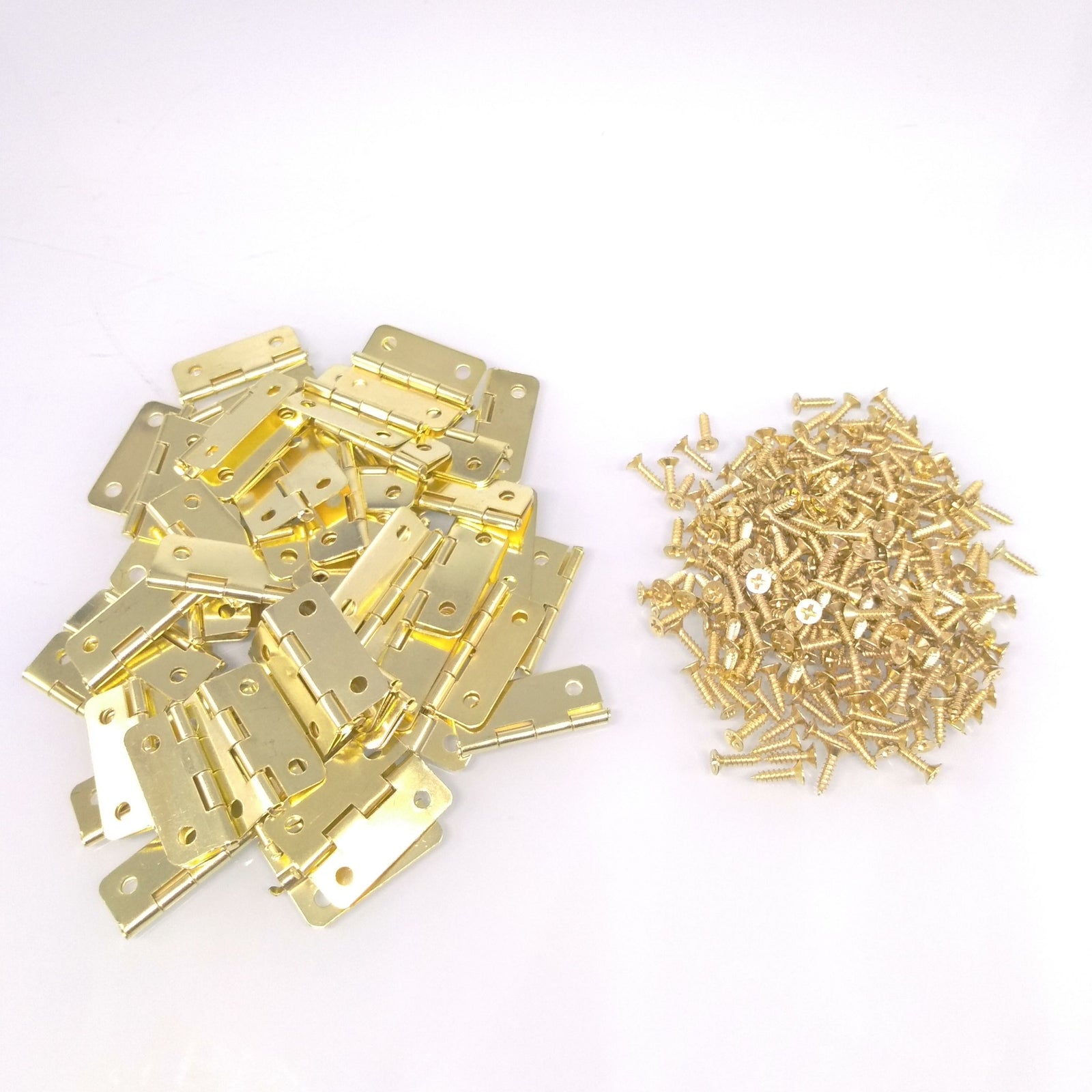 US Stock 50x Mini Jewelry Chest Gift Wine Music Box Dollhouse Cabinet Door Hinge