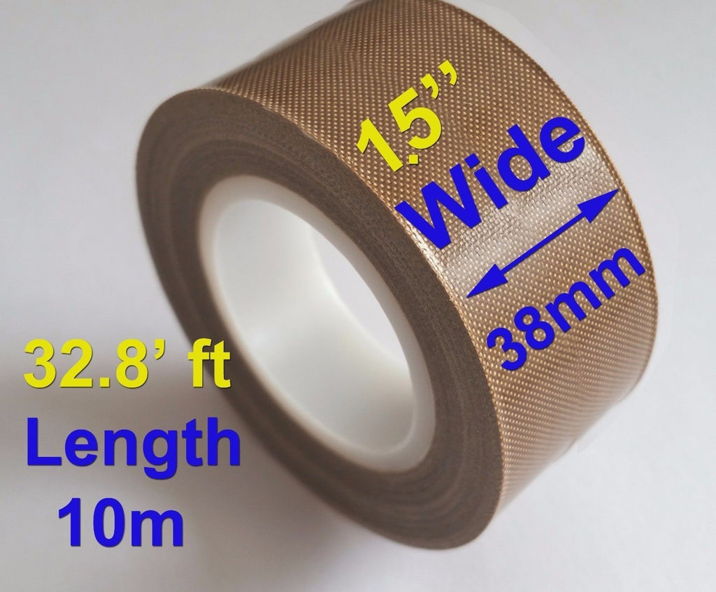 AU Stock Polytetrafluoroethylene PTFE Adhesive Tape Nonstick 0.13 x 38mm x 33ft