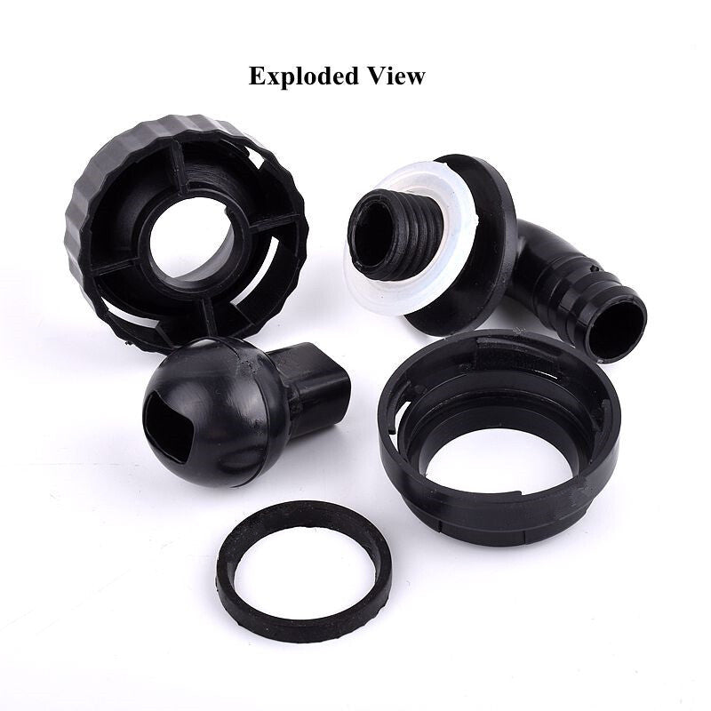Fish Tank Rotating Water Outlet Overflow Area Water Outlet Fish Tank Nozzle 20mm