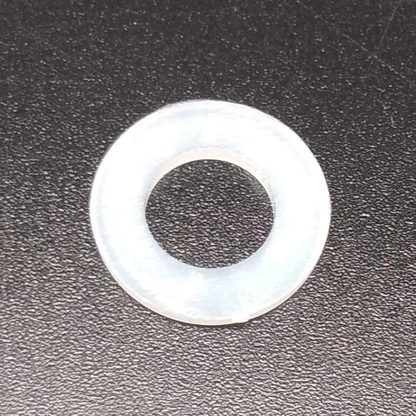 1000pcs M6 White Nylon Flat Washers