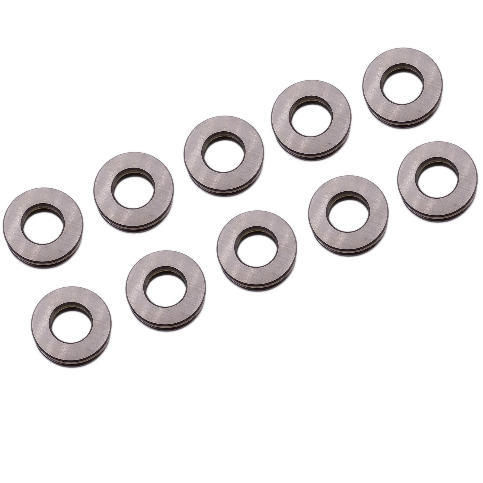 US Stock 10pcs F8-16M Axial Ball Thrust Bearing 3-Parts 8mm x 16mm x 5mm