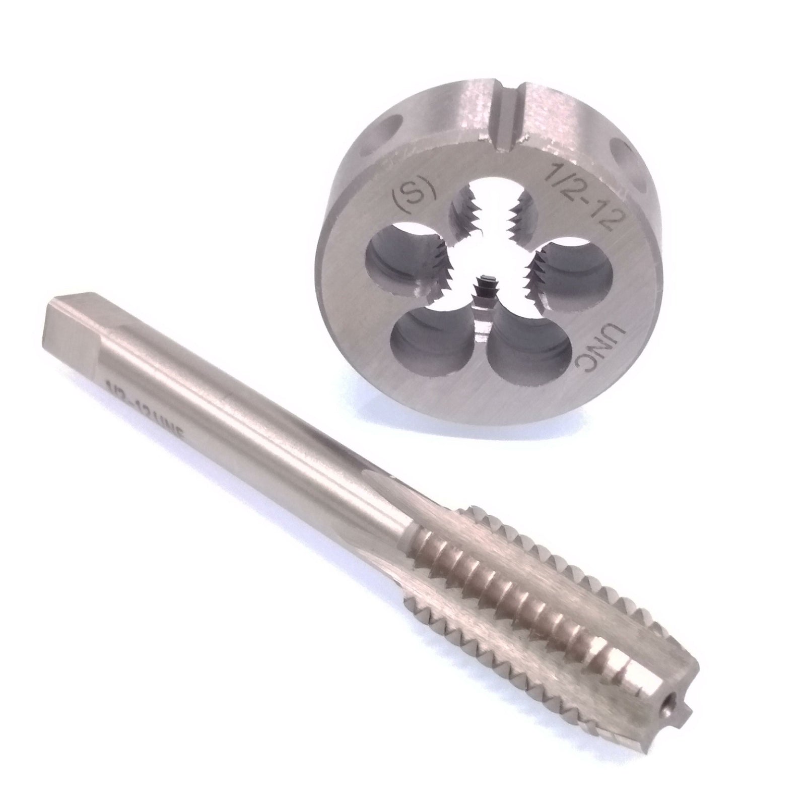 US Stock HSS 1/2-12 UNF Tap & 1/2-12 UNC  Die Right Hand