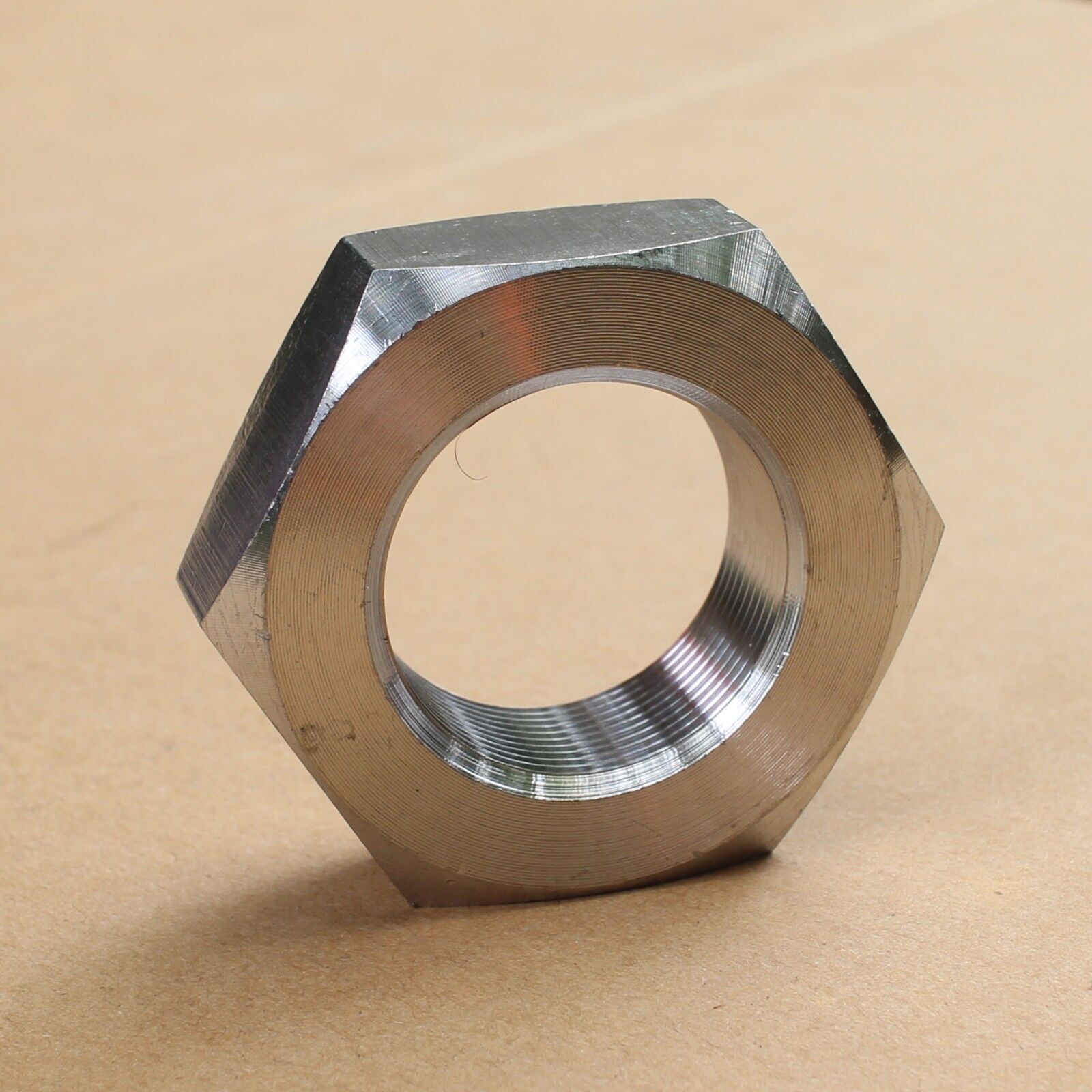 US Stock 1pc Stainless Steel M56 x 5.5mm x 28mm Thin Hex Nuts Right Hand Thread