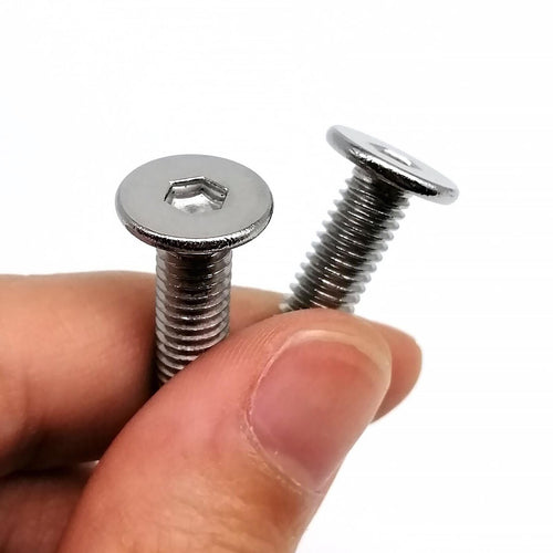 1200pcs M1.6 Hexagon Hex Socket Ultra Thin Head Screw Bolt Set 304SS