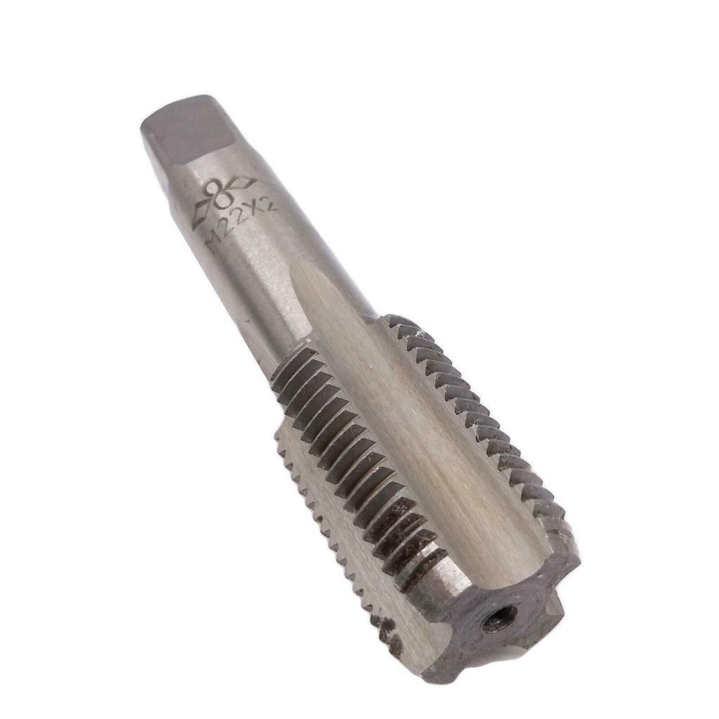 HSS M22 x 2mm Taper & Plug Tap & M22 x 2mm Die Metric Thread Right Hand