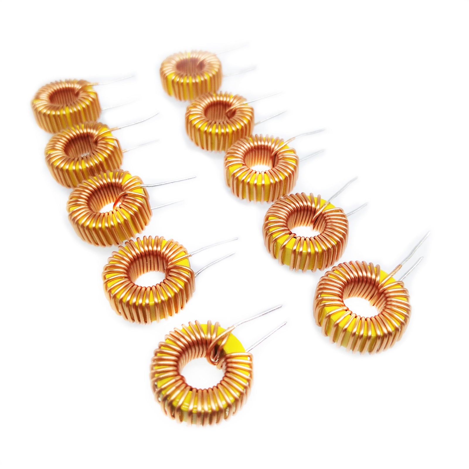 US Stock 10pcs 220uH 221 3A AMP Coil Wire Wrap Toroid Inductor Choke