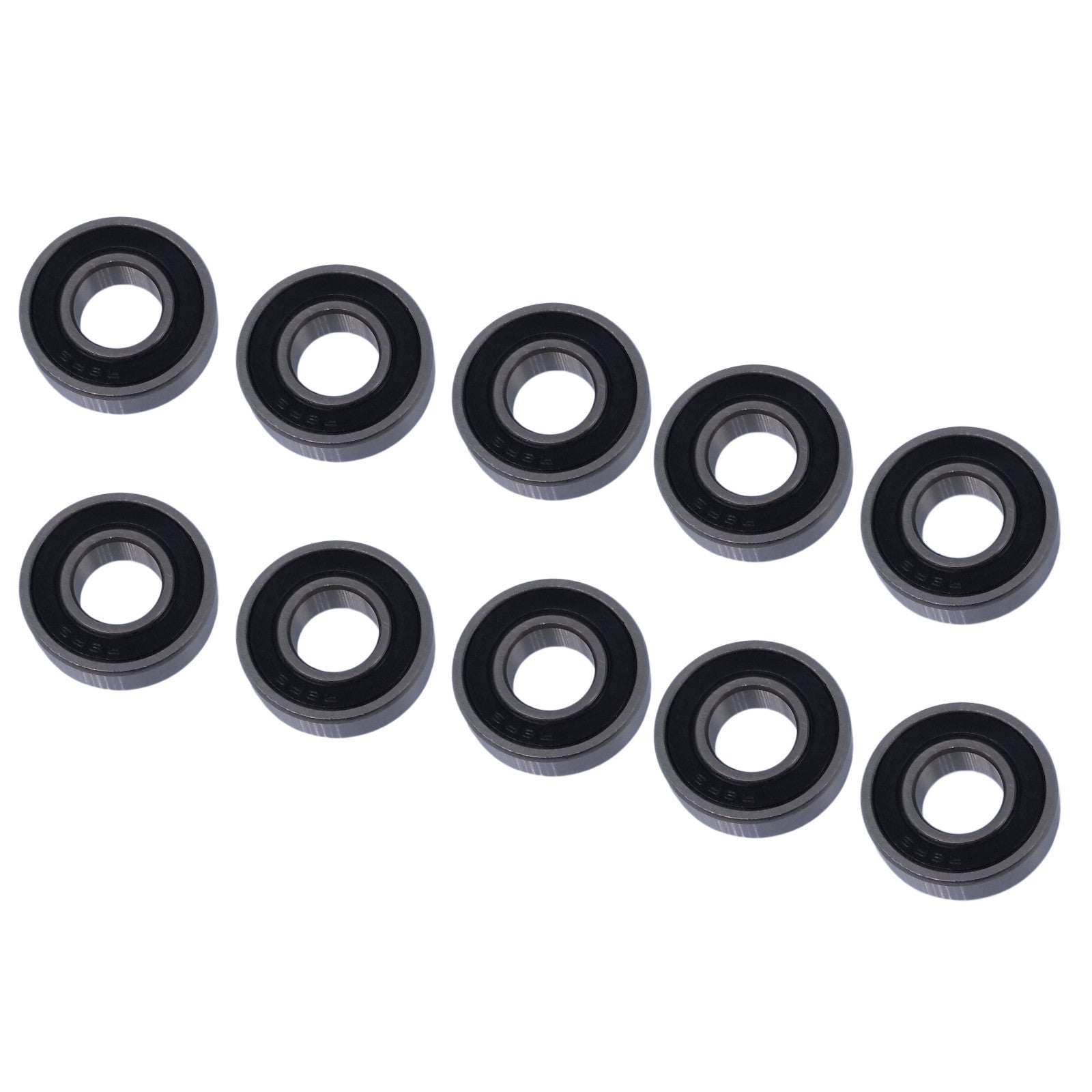 AU Stock 10pcs R8-2RS Sealed 1/2"x1 1/8"x5/16" Deep Groove Radial Ball Bearings