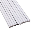 US Stock 10x ABS Styrene Plastic Round Bar Rod Dia 3mm ±10% 9.8" 250mm White