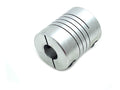 US Stock 8x10mm Flexible Shaft Coupling Rigid CNC Stepper Motor Coupler D20 L25