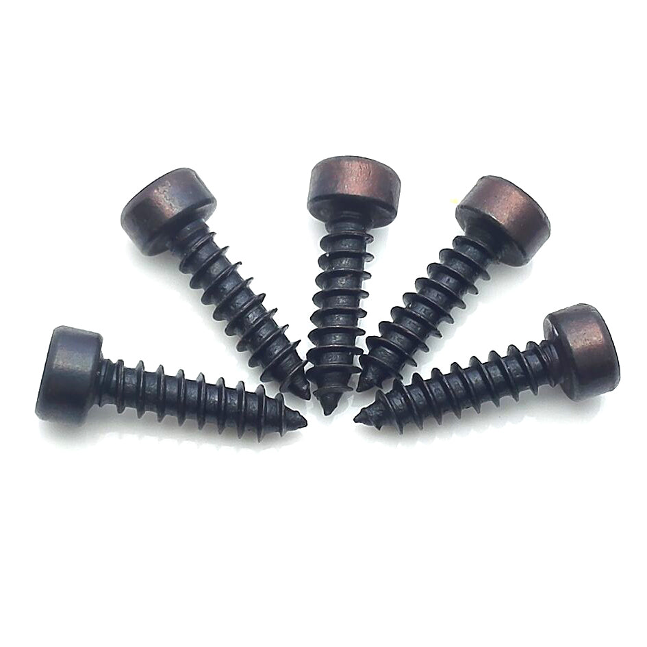 US Stock 50x  M2.5 10mm Alloy Steel Allen Hex Socket Head Cap Self-Tapping Screw