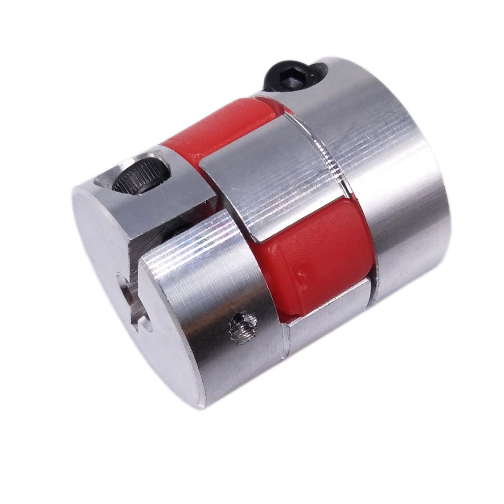 US Stock 6.35 1/4"x6mm CNC Flexible Plum Coupling Shaft Coupler Connect D25 L30