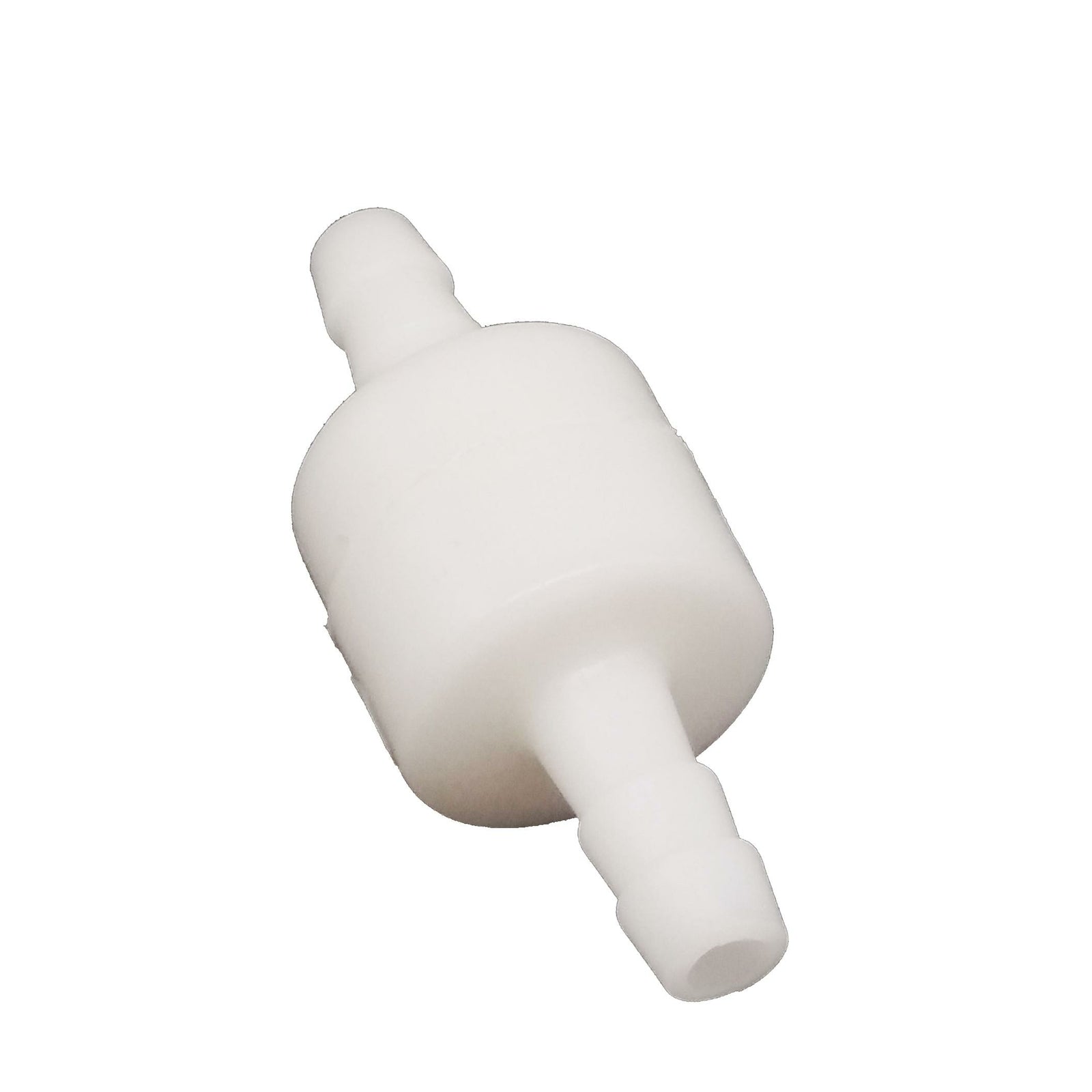 2pcs 6mm 1/4" White One Way Inline Check Valve Fuel Diesel Gas Petrol Liquid