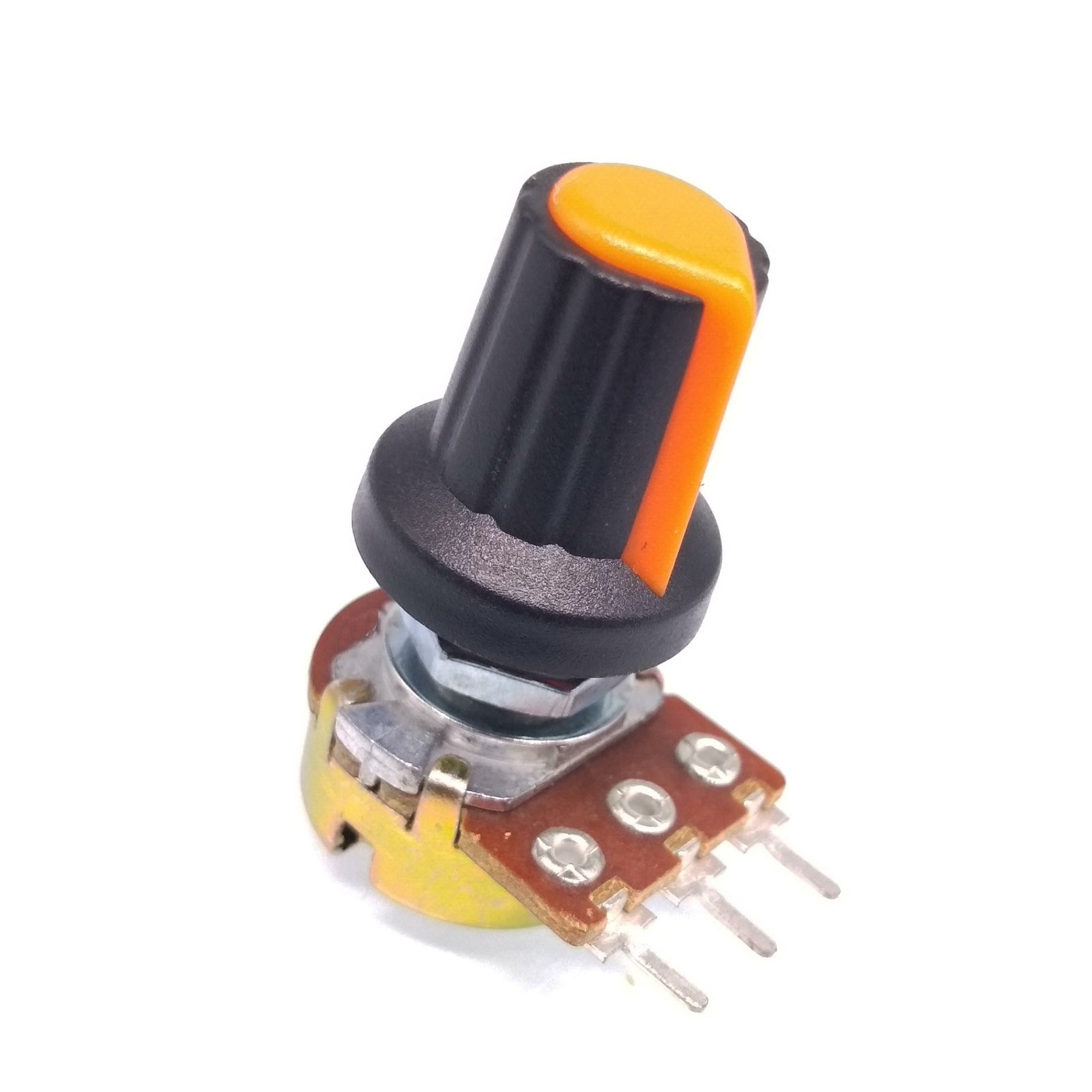 10Units 10K B10K OHM Linear Taper Rotary Potentiometer POT Orange Knob