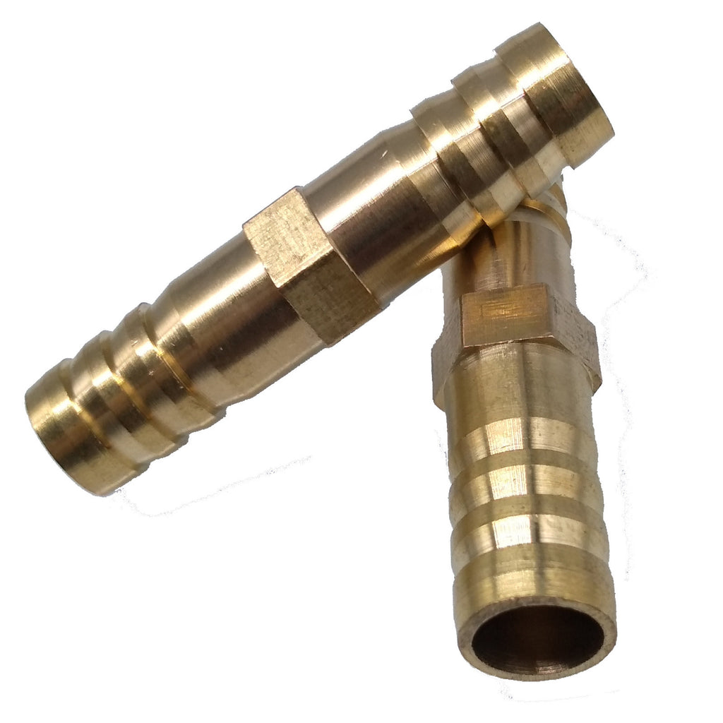 US Stock 6x 10mm Pipe Quick Fitting Straight Coupler Hose Barb Connector Adapter