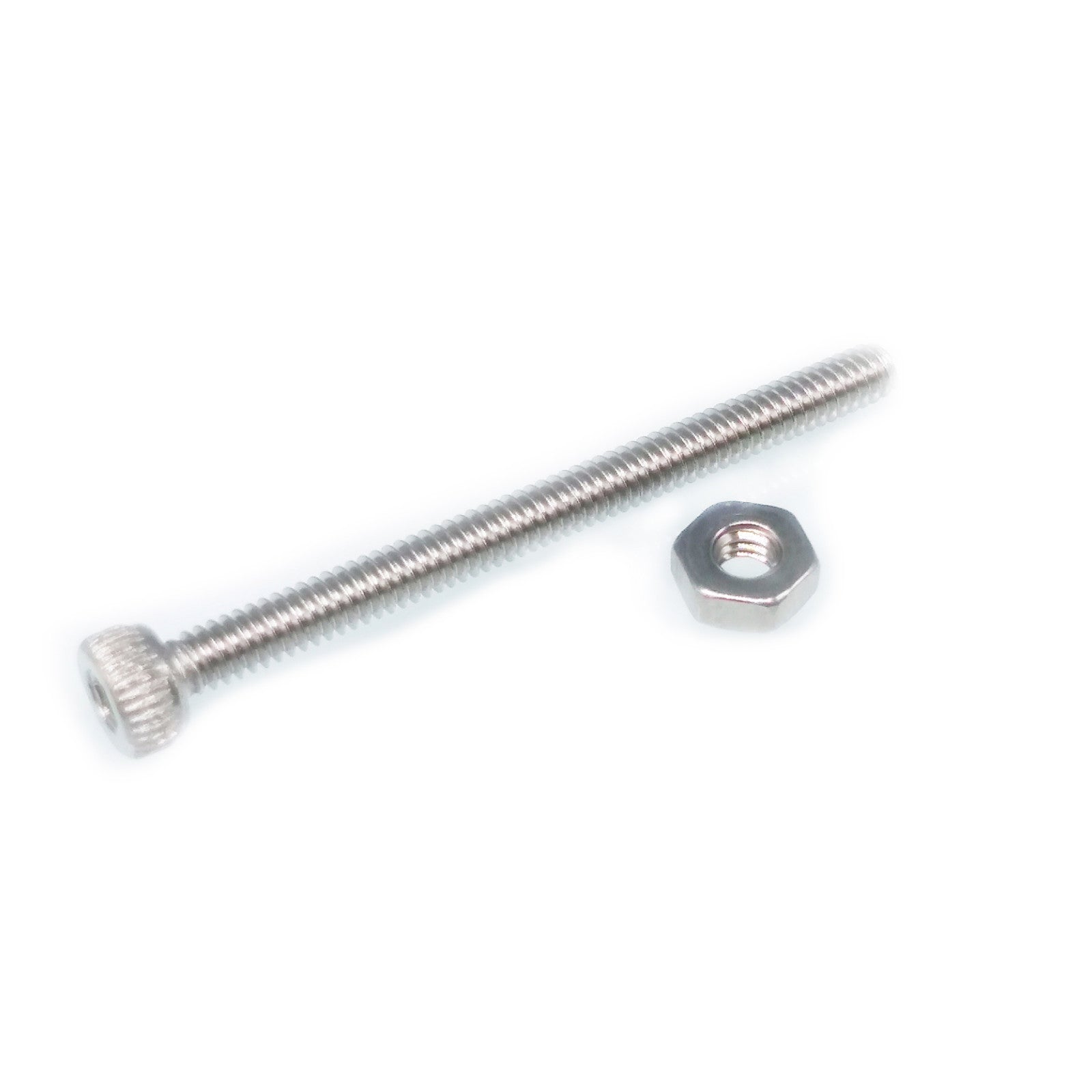 US Stock 50x M2 x 25mm Hex Socket Screw Bolt Knurling DIN912 Stainless Steel Nut
