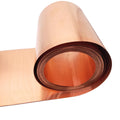 0.08mm ±10% x 100mm x 1000mm 99.9% Pure Copper Cu Metal Sheet Foil