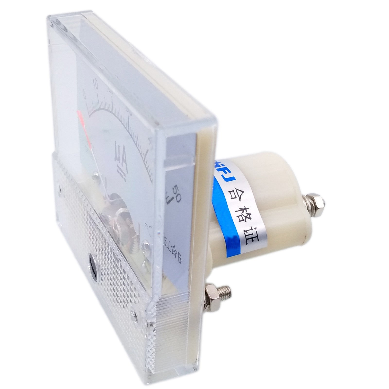 US Stock DC 0~50uA Class 2.5 Accuracy Analog Amperemeter Panel Meter Gauge 85C1
